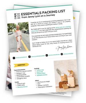 JL Packing List Preview